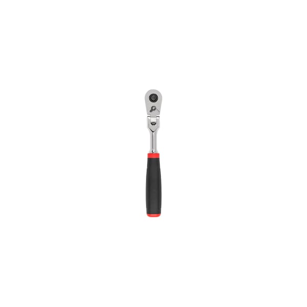 3/8 Inch Drive x 8 Inch Flex Head Quick-Release Comfort Grip Ratchet